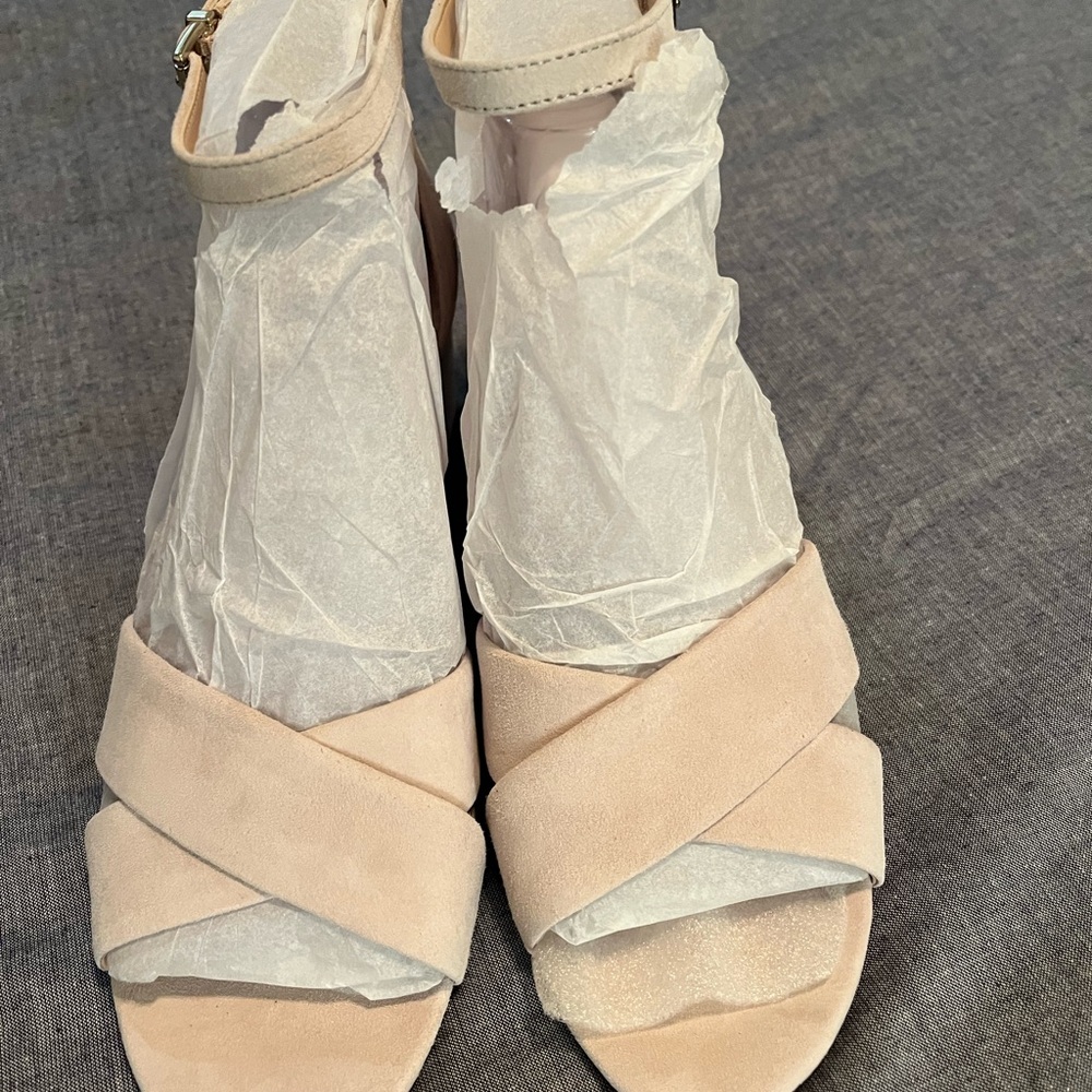 Vince Camuto Blush Strappy Sandals